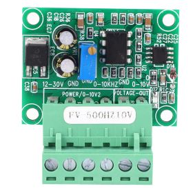 FV-500Hz10V Frequency Voltage Converter Module 0~500hz to 0~10V Digital to Analog Signal Module