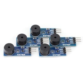 5 Pcs Passive Buzzer Module Low Level Trigger Sound Module 3.3~5V 3 Pin Control