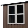 10'x10' Outdoor Storage Shed for Garden and Backyard