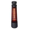 Infrared Electric Freestanding Outdoor Heater,IP55 Waterproof,Touch Switch,1200W