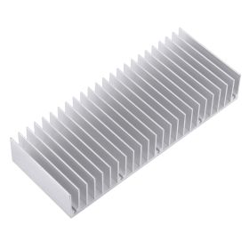 1pc Aluminum Heatsink Cooling Radiator Heat Sink Dense 24 Teeth 150mm (Option: as picture)