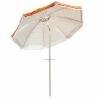 6.5 Feet Beach Umbrella with Carry Bag without Weight Base