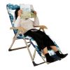 67x22in Chaise Lounger Cushion Recliner Rocking Chair Sofa Mat Deck Chair Cushion