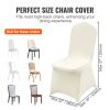 VEVOR Stretch Spandex Folding Chair Covers, Universal Fitted Chair Cover, Removable Washable Protective Slipcovers, for Wedding, Holiday, Banquet