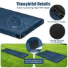 Foldable Lightweight Memory Camping Mattress with Carrying Bag